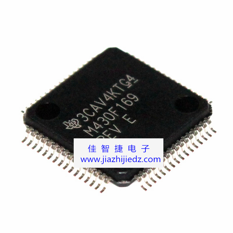进口MSP430F169IPMR LQFP64 MSP430F169 微控制器【原装正品】