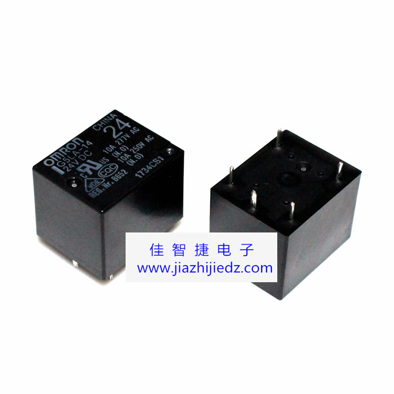 进口G5LA-14-24VDC 直插DIP5脚 G5LA-14 100%【原装正品】