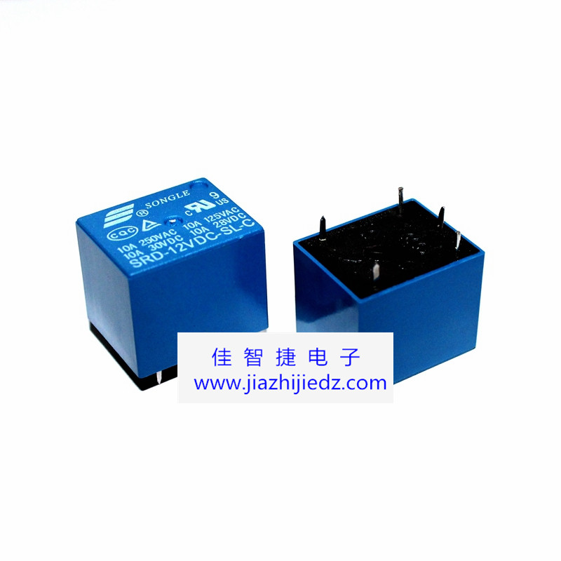 原装SRD-12VDC-SL-C 12V DIP5 5脚 SRD-12V 100%原装正品